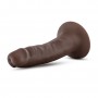 Dr. Skin - Realistic Dildo With Suction Cup 5.5'' - Chocolate