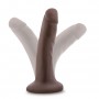 Dr. Skin - Realistic Dildo With Suction Cup 5.5'' - Chocolate