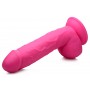 Poppin dildo, 20 cm, rozā