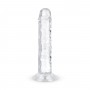 Jelly Dildo without balls - 14 cm