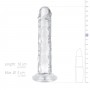 Jelly Dildo without balls - 14 cm