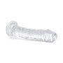 Jelly Dildo without balls - 14 cm