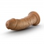 Dr. Skin - Realistic Dildo With Suction Cup 8'' - Mocha