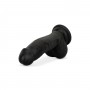 Dildo with balls 12 cm - Black