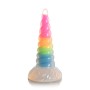 XR Brands - Luminescent Rainbow Silicone Dildo