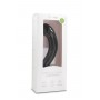 Silikona dildo, melns