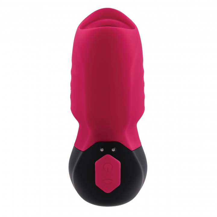 Evolved - Body Kisses Vibrator - Red/Black