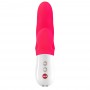 Spēcīgs dubultais vibrators/anālais aizbāznis rozā - Miss Bi - Fun factory