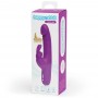 Vibrators ar klitora stimulatoru Happy Rabbit Realistic Slim Purple 24cm - Happy Rabbit