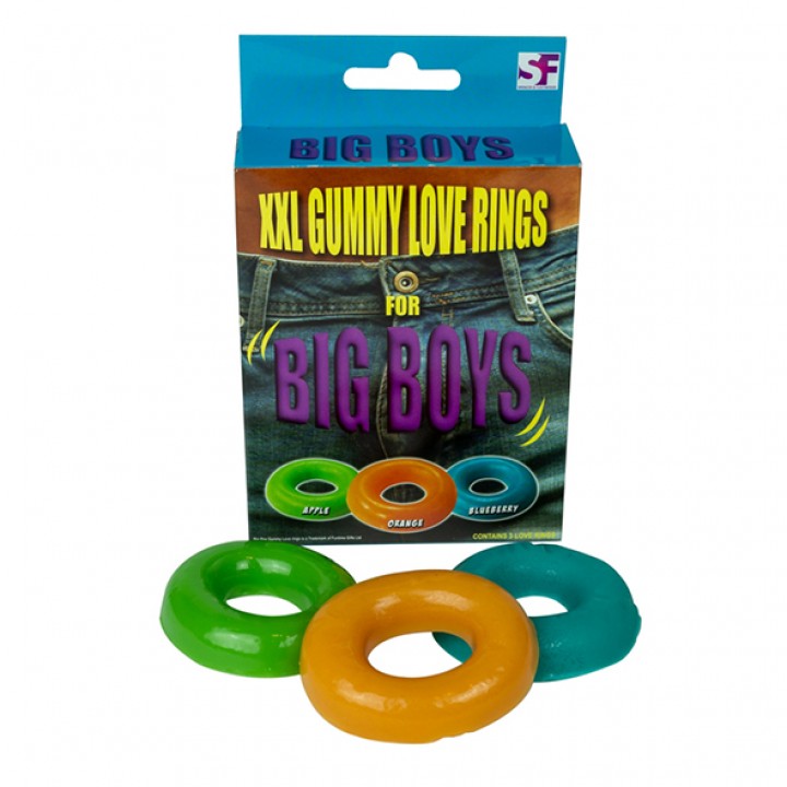 Big Boys Gummy Love Rings - Spencer & Fleetwood
