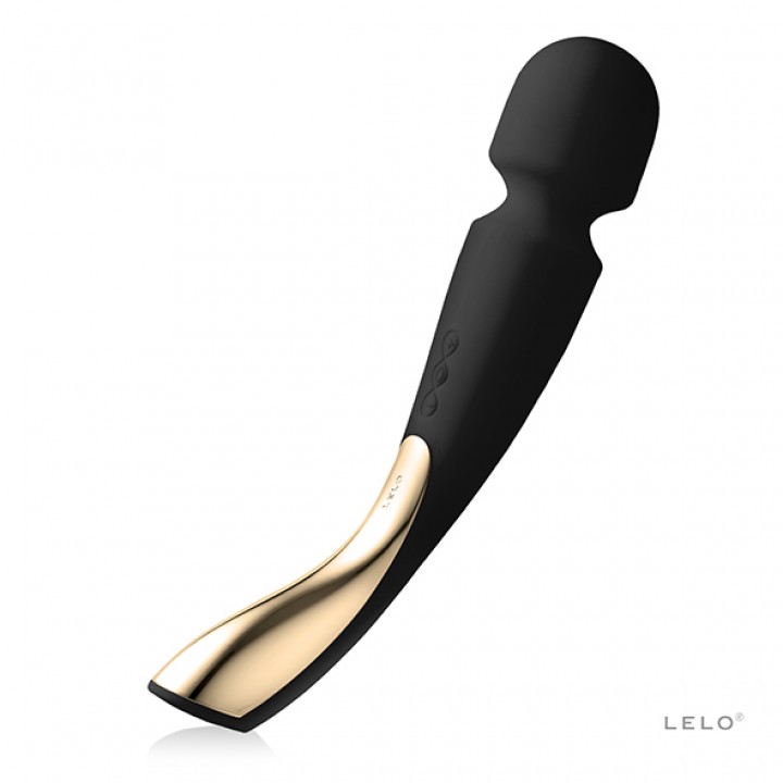 Vibruojantis masažuoklis Lelo Smart Wand 2 Massager Medium, juodas