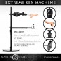 Vibrators Xr Brands The Dicktator 2.0 Extreme Sex Machine, melns