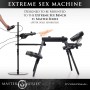 Vibrators Xr Brands The Dicktator 2.0 Extreme Sex Machine, melns