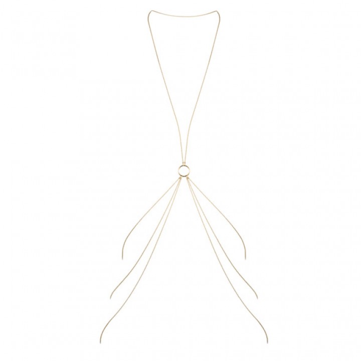 Bijoux indiscrets - magnifique 8 body chain gold