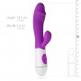 Realistic Rabbit Vibrator - Purple