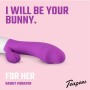 Realistic Rabbit Vibrator - Purple