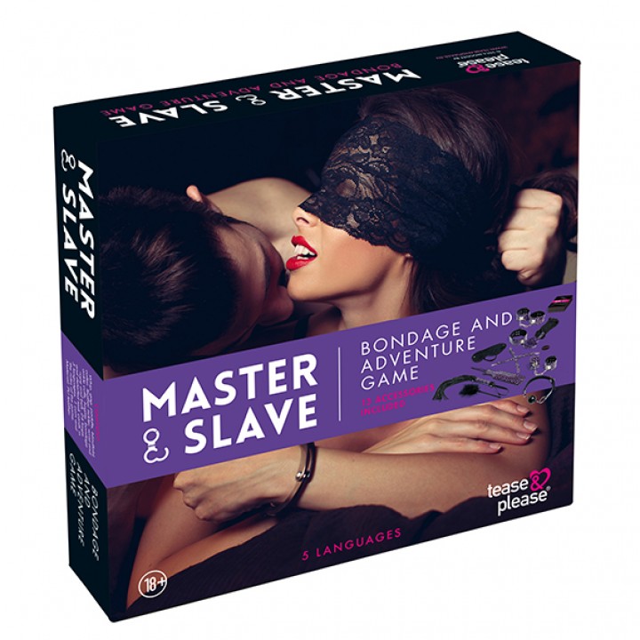 Master & Slave Bondage Game Purple (NL-EN-DE-FR-ES-IT-SE-NO-PL-RU) - tease & please