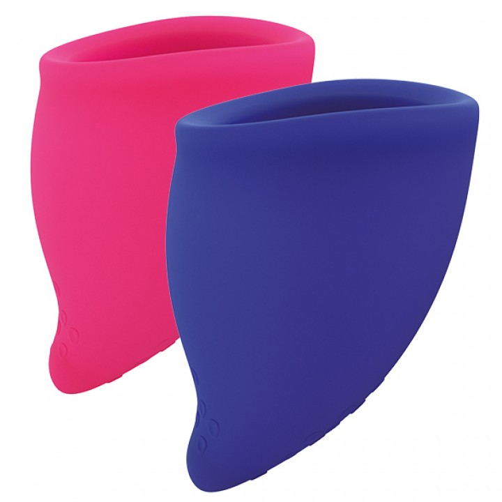 Fun Factory - Fun Cup Explore Kit Menstrual Cup Pink & Ultramarine - Fun Factory