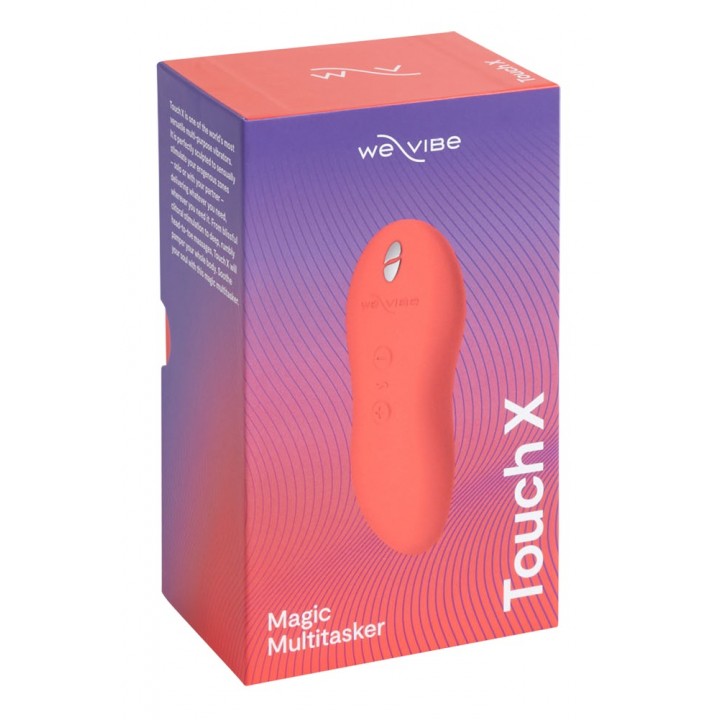 Lay-on vibrator - We-vibe touch x crave coral