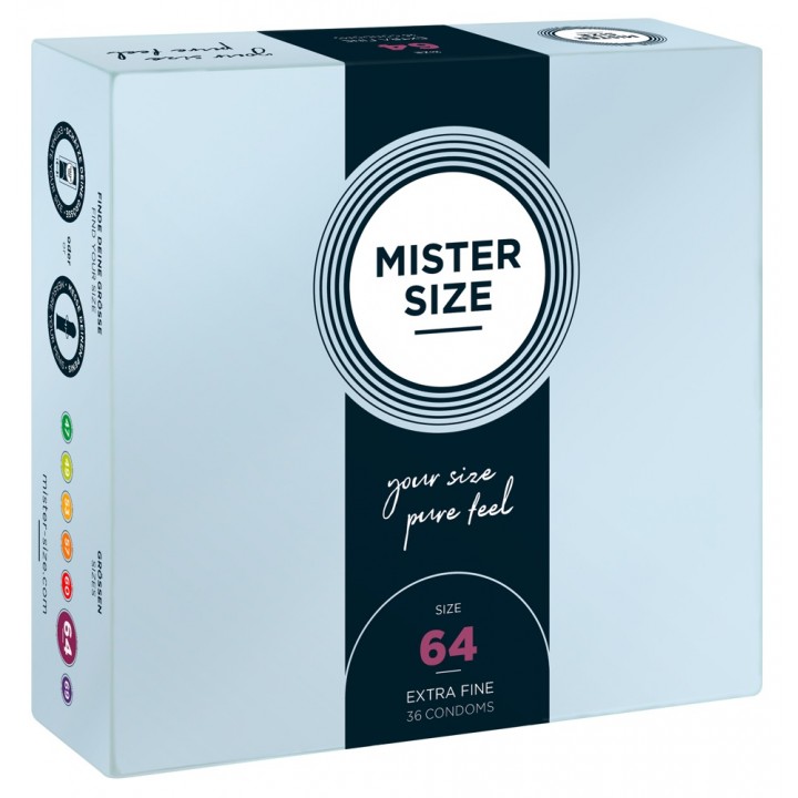 Mister Size 64mm pack of 36 - Mister Size