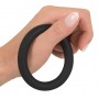 Silicone Cock and Ball Loop - Black Velvets