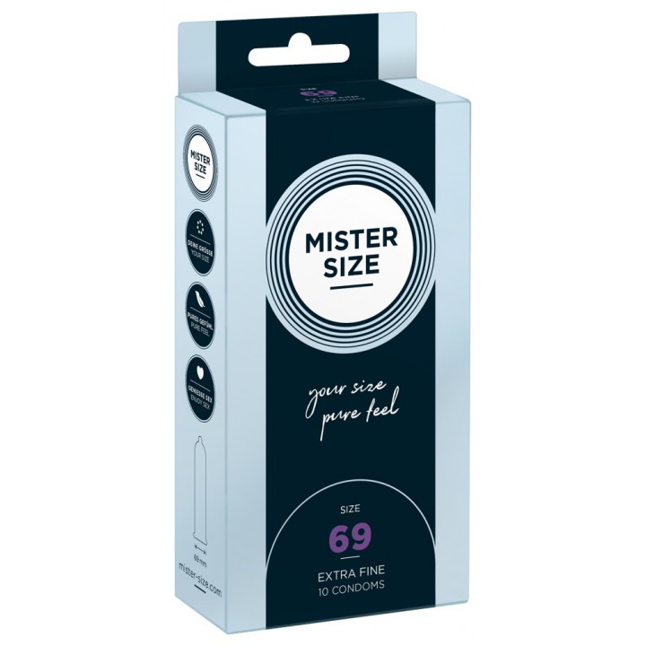 Mister Size 69mm pack of 10 - Mister Size
