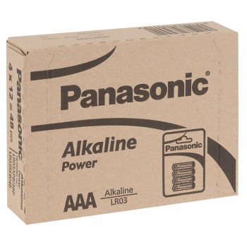 Battery Panasonic AAA 12x4