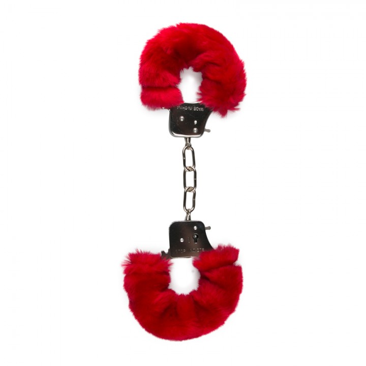 Furry Handcuffs - Red