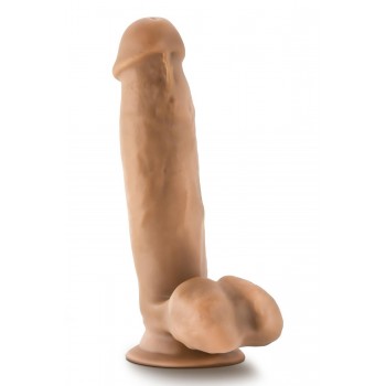 DR. SKIN DR. MARK 7 INCH DILDO WITH BALLS TAN