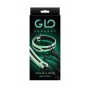 GLO BONDAGE COLLAR AND LEASH GREEN - NS Novelties