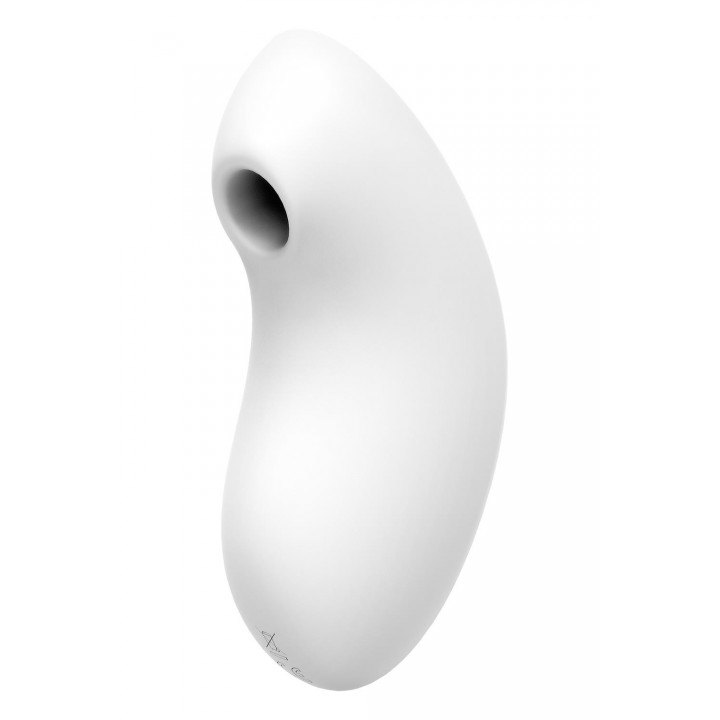 Kompakts gaisa klitora pulsators ar vibrāciju SATISFYER Vulva Lover 2 balts