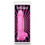 Dildo ar sēkliniekiem 20,8cm rozā - Fantasia