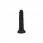 Dildo without balls 12 cm - Black