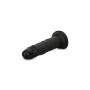 Dildo without balls 12 cm - Black