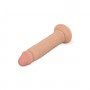 Dildo without balls 17.5 cm - beige