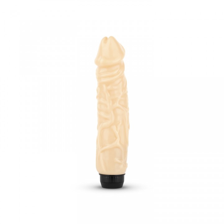 Vibratorius EasyToys Jelly Supreme, smėlio spalvos