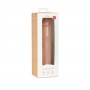 Dildo without balls 17.5 cm - beige