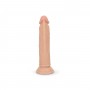 Dildo without balls 17.5 cm - beige