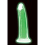 Glow in the Dark Realistic Dildo - Green