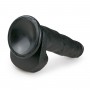 Realistinis dildo juodas - 22,5 cm