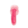 Glow in the dark Realistic Dildo with Balls - Pink