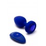 B-Vibe - Vibrating Jewel Plug L/XL Navy