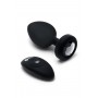 B-Vibe - Vibrating Jewel Plug XXL Black