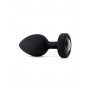 B-Vibe - Vibrating Jewel Plug XXL Black