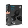 B-Vibe - Vibrating Jewel Plug XXL Black