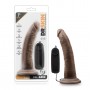 Dr. Skin - Dr. Dave Vibrator With Suction Cup - Chocolate