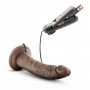 Dr. Skin - Dr. Dave Vibrator With Suction Cup - Chocolate