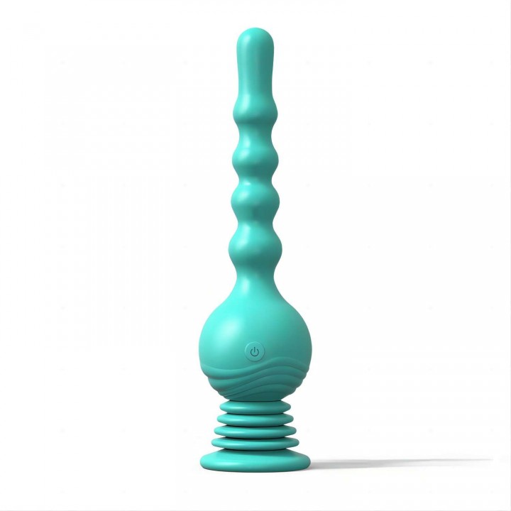 Tracy's Dog - Ahnull Anal Beads Vibrator - Soft Green - Tracy's Dog