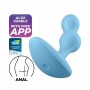 SATISFYER DEEP DIVER CONNECT APP BLUE