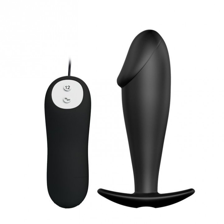 Vibrating Butt Plug with Remote Control - Pretty Love